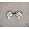 92.5 Sterling Silver Multi Stoned Stud for Women's